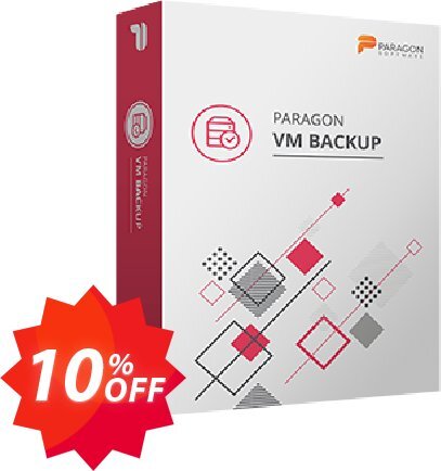 Paragon Virtual MAChine Backup Coupon code 10% discount 