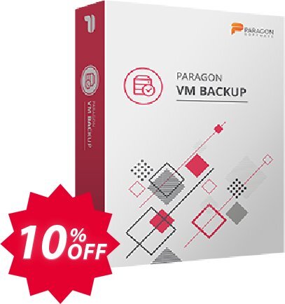 Paragon Virtual MAChine Backup Coupon code 10% discount 