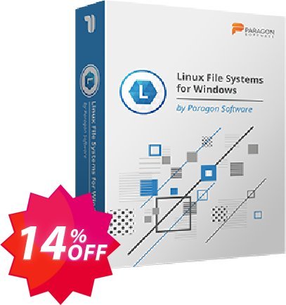 Paragon Linux File Systems for WINDOWS Coupon code 14% discount 