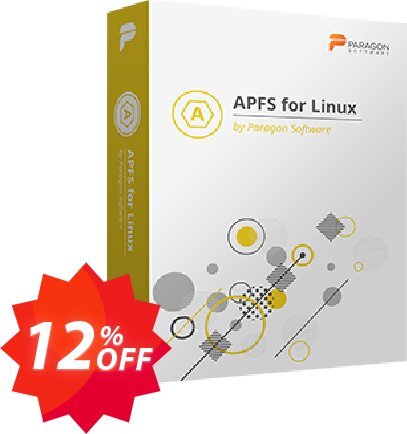 Paragon APFS for Linux Coupon code 12% discount 