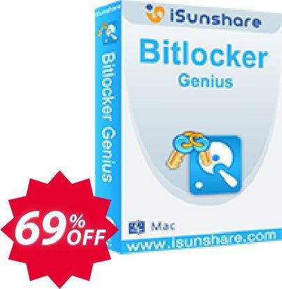 iSunshare BitLocker Genius Coupon code 69% discount 