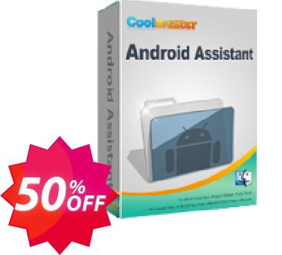 Coolmuster Android Assistant for MAC - Yearly Plan, 30 PCs  Coupon code 50% discount 