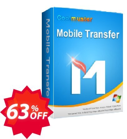 Coolmuster Mobile Transfer Lifetime Plan Coupon code 63% discount 