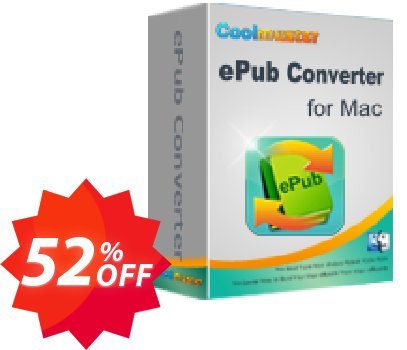 Coolmuster ePub Converter for MAC Coupon code 52% discount 
