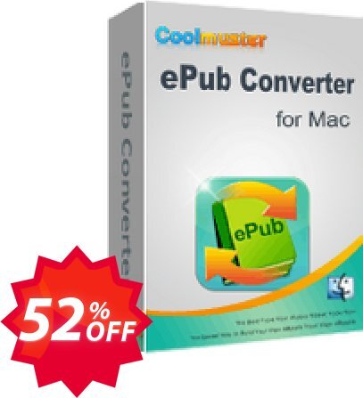 Coolmuster ePub Converter for MAC Coupon code 52% discount 