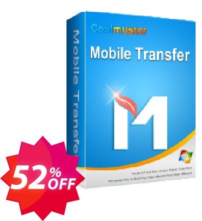 Coolmuster Mobile Transfer Lifetime Plan, 2-5 PCs  Coupon code 52% discount 