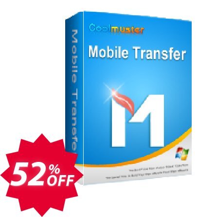 Coolmuster Mobile Transfer Lifetime Plan, 2-5 PCs  Coupon code 52% discount 