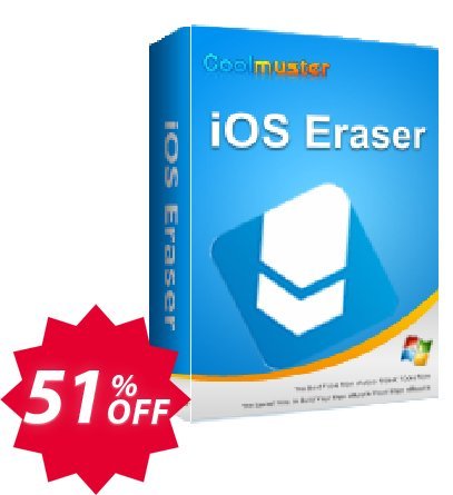 Coolmuster iOS Eraser - Lifetime, 6-10PCs  Coupon code 51% discount 