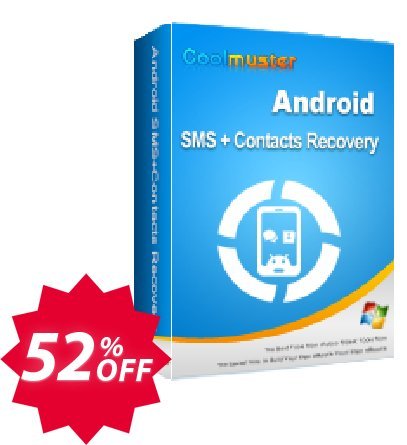 Coolmuster Android SMS+Contacts Recovery - Yearly Plan, 3 Devices, 1 PC  Coupon code 52% discount 
