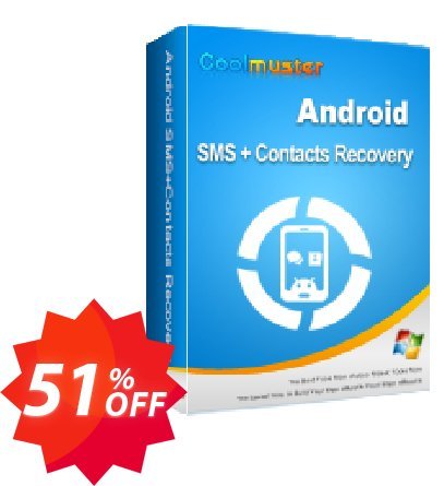 Coolmuster Android SMS+Contacts Recovery - Yearly Plan, 9 Devices, 3 PCs  Coupon code 51% discount 