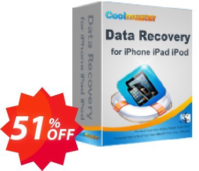 Coolmuster Data Recovery for iPhone iPad iPod, MAC Version  Coupon code 51% discount 