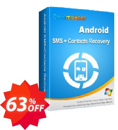 Coolmuster Android SMS + Contacts Recovery Yearly Plan Coupon code 63% discount 