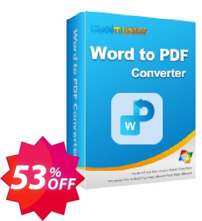 Coolmuster Word to PDF Converter Coupon code 53% discount 