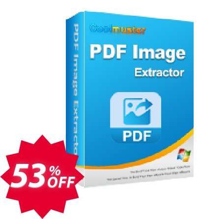 Coolmuster PDF Image Extractor Coupon code 53% discount 
