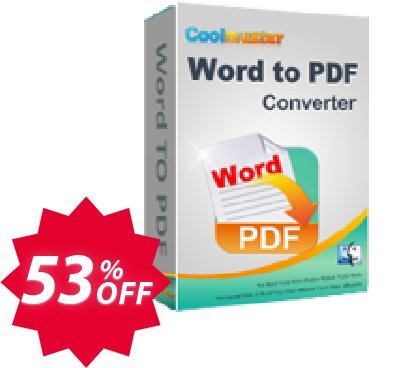 Coolmuster Word to PDF Converter for MAC Coupon code 53% discount 
