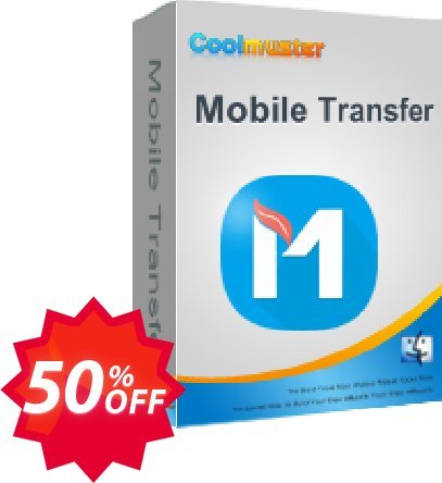 Coolmuster Mobile Transfer for MAC Yearly, 21-25 PCs  Coupon code 50% discount 