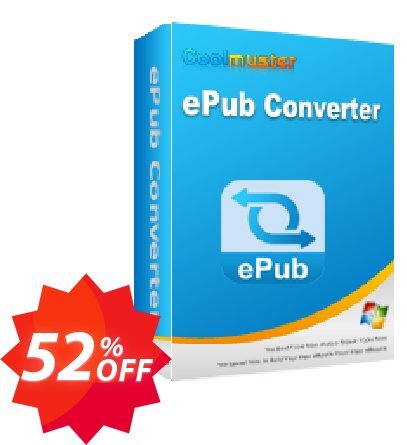 Coolmuster ePub Converter Coupon code 52% discount 