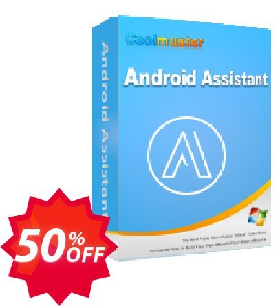 Coolmuster Android Assistant - Yearly Plan, 20 PCs  Coupon code 50% discount 