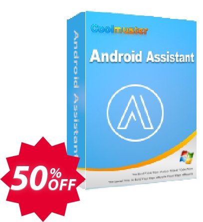 Coolmuster Android Assistant - Yearly Plan, 30 PCs  Coupon code 50% discount 