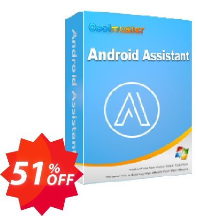 Coolmuster Android Assistant Lifetime Plan, 5 PCs  Coupon code 51% discount 