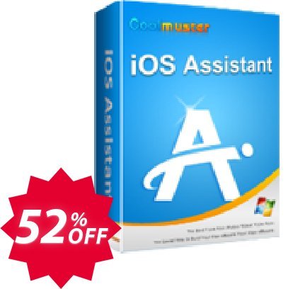 Coolmuster iOS Assistant - Lifetime Plan, 1 PC  Coupon code 52% discount 