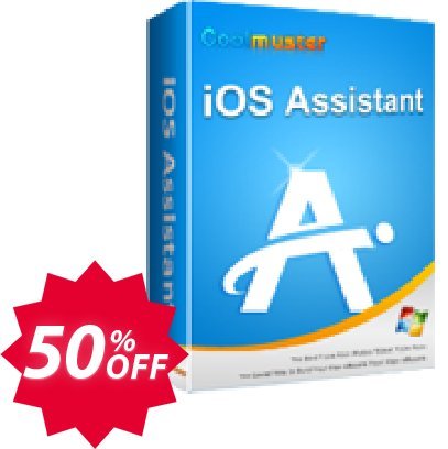 Coolmuster iOS Assistant - Lifetime Plan, 16-20PCs  Coupon code 50% discount 