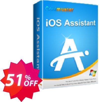Coolmuster iOS Assistant - Yearly Plan, 6-10PCs  Coupon code 51% discount 