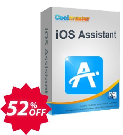 Coolmuster iOS Assistant  for MAC - Lifetime Plan, 2-5PCs  Coupon code 52% discount 