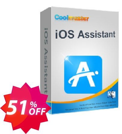 Coolmuster iOS Assistant  for MAC - Lifetime Plan, 6-10PCs  Coupon code 51% discount 