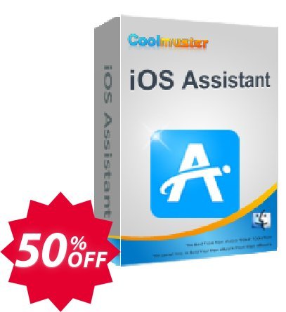Coolmuster iOS Assistant  for MAC - Lifetime Plan, 11-15PCs  Coupon code 50% discount 