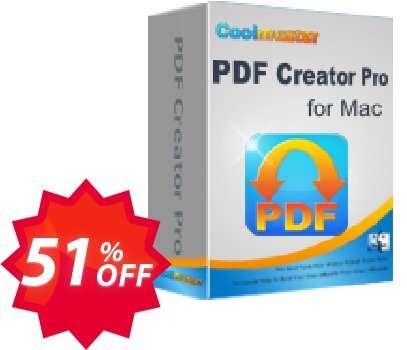 Coolmuster PDF Creator Pro for MAC Coupon code 51% discount 