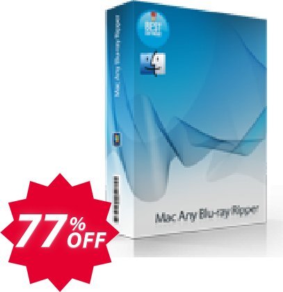 7thShare MAC Any Blu-ray Ripper Coupon code 77% discount 