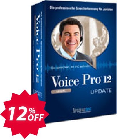 Update Voice Pro 12 Legal, ohne Headset  Coupon code 12% discount 