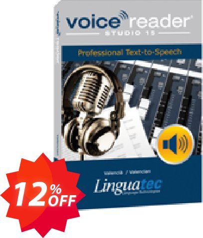 Voice Reader Studio 15 VAE / Valencià/Valencian Coupon code 12% discount 