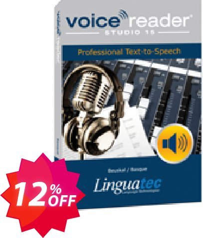 Voice Reader Studio 15 BAE / Beuskal/Basque Coupon code 12% discount 