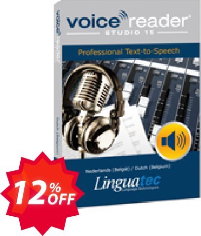 Voice Reader Studio 15 DUB / Nederlands, België /Dutch, Belgium  Coupon code 12% discount 