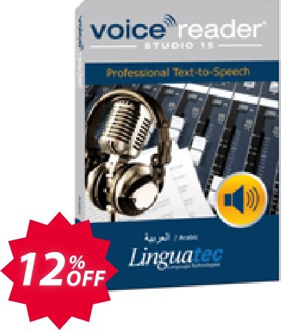 Voice Reader Studio 15 ARW / Arabic Coupon code 12% discount 