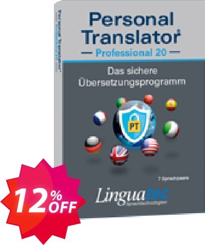 Personal Translator Professional 20 Coupon code 12% discount 