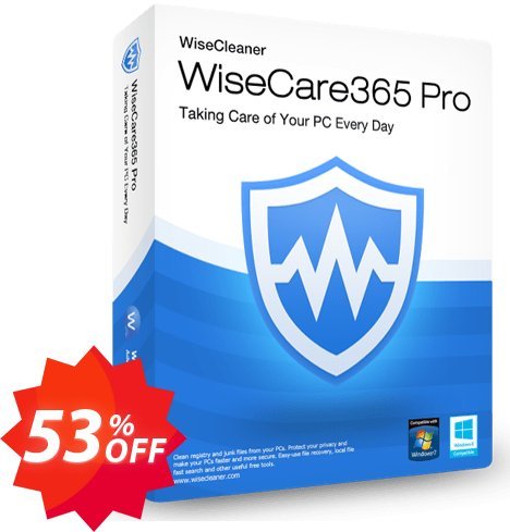 Wise Care 365 Pro Coupon code 53% discount 