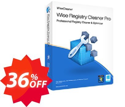 Wise Registry Cleaner Pro Coupon code 36% discount 