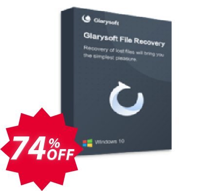Glarysoft File Recovery Pro Coupon code 74% discount 