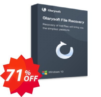 Glarysoft File Recovery Pro Annually Coupon code 71% discount 