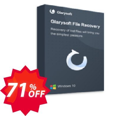 Glarysoft File Recovery Pro Annually Coupon code 71% discount 