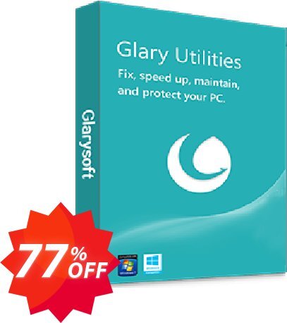 Glary Utilities PRO Coupon code 77% discount 