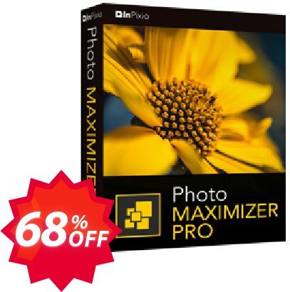 inPixio Photo Maximizer PRO Coupon code 68% discount 