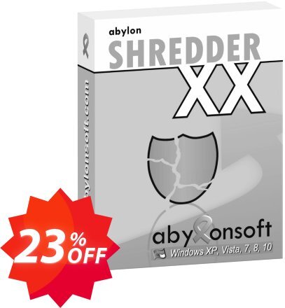 abylon SHREDDER Coupon code 23% discount 