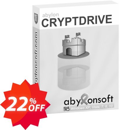 abylon CRYPTDRIVE Coupon code 22% discount 