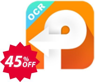 Cisdem PDF Converter OCR for 5 MACs Coupon code 45% discount 