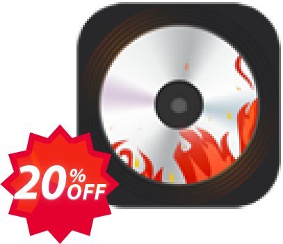Cisdem DVD Burner for 5 MACs Coupon code 20% discount 