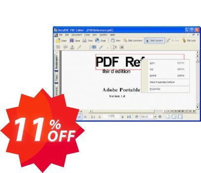 VeryUtils PDF Editor Coupon code 11% discount 